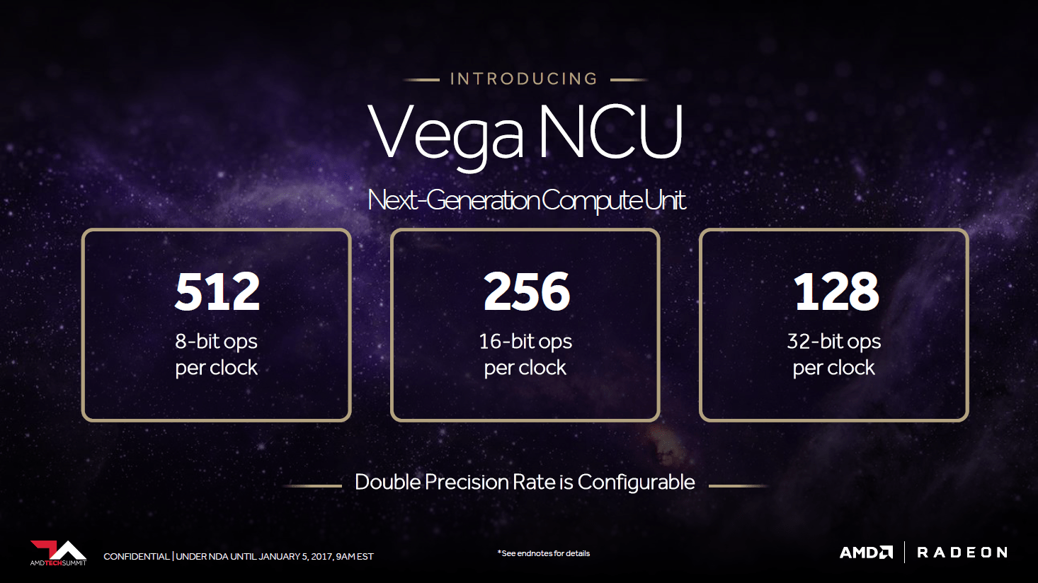 Vega mit neuer Compute Engine