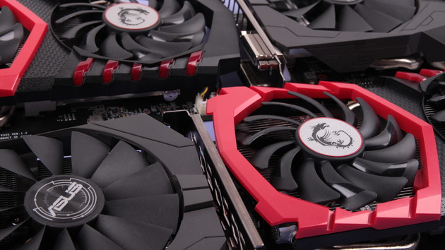 Asus Strix und MSI Gaming im Test: Vier sehr leise GeForce GTX 1050 (Ti) mit mehr Leistung