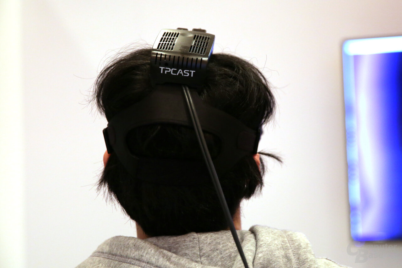 Tpcast für Vive im Einsatz