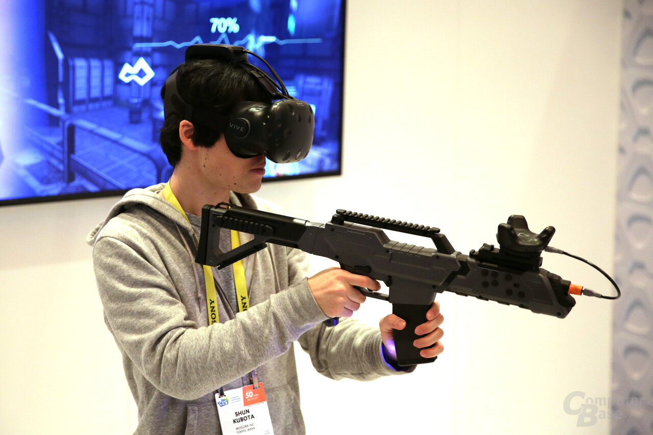 Tpcast für Vive im Einsatz