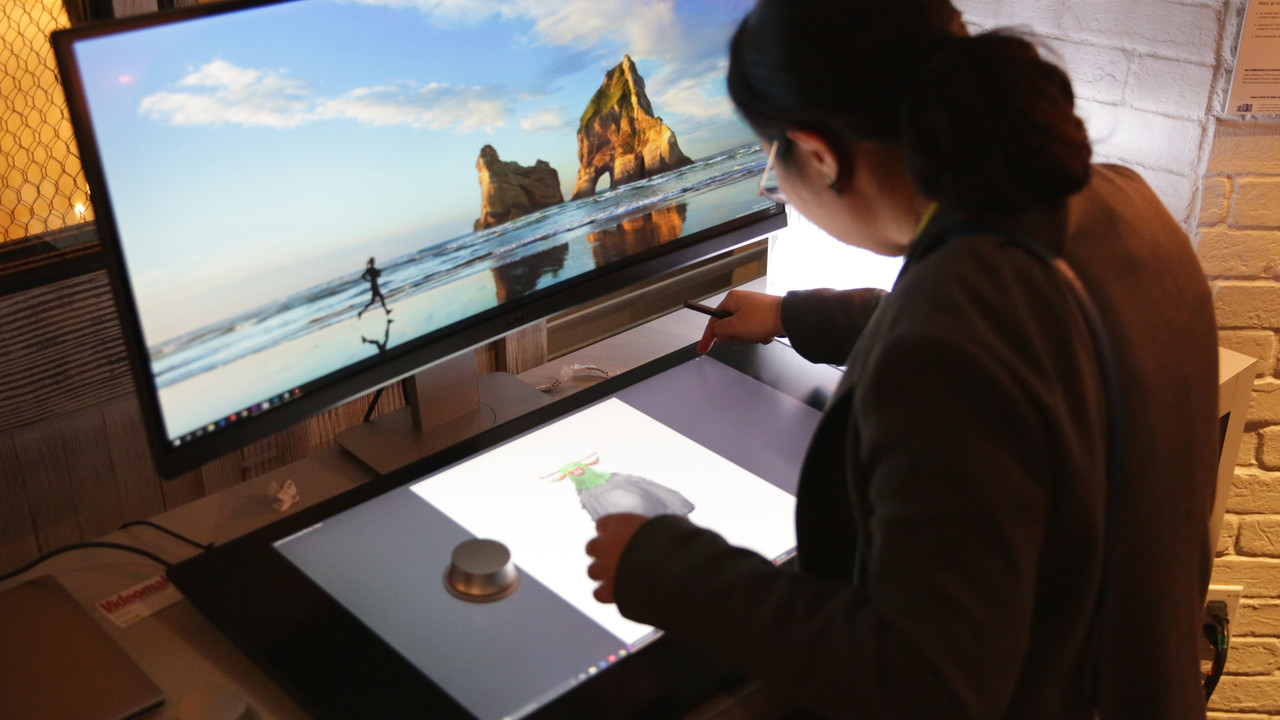 Dell Canvas ausprobiert: Kreative 27-Zoll-Spielwiese für Finger, Stylus und Totem