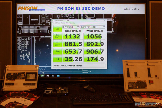 Erster Benchmark mit Phison E8 (PS5008-E8)