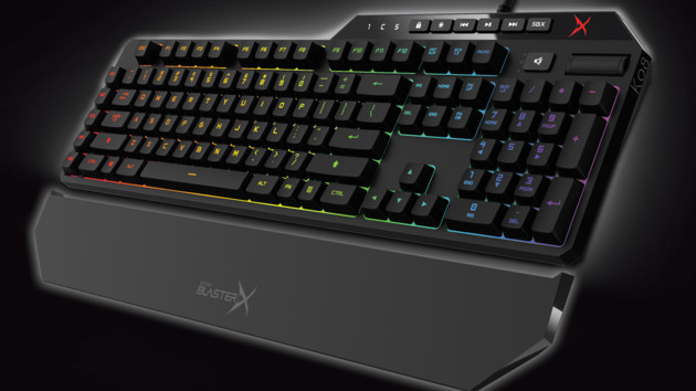 Creative Sound BlasterX: Maus und Tastatur tragen Audio-Bezeichnung