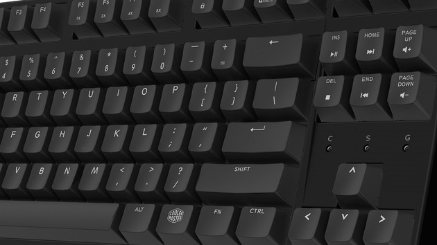 Cooler Master MasterKeys: Mechanik ohne LEDs mit PBT-Tastenkappen