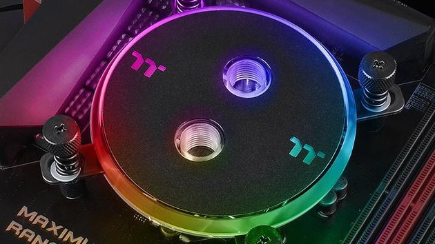 Thermaltake Pacific W4: CPU-Wasserkühler mit RGB-Beleuchtung