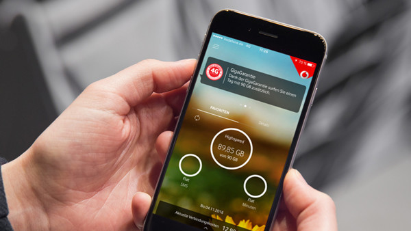 Kostenloses Datenvolumen: Vodafone verschenkt einmalig 100 GB