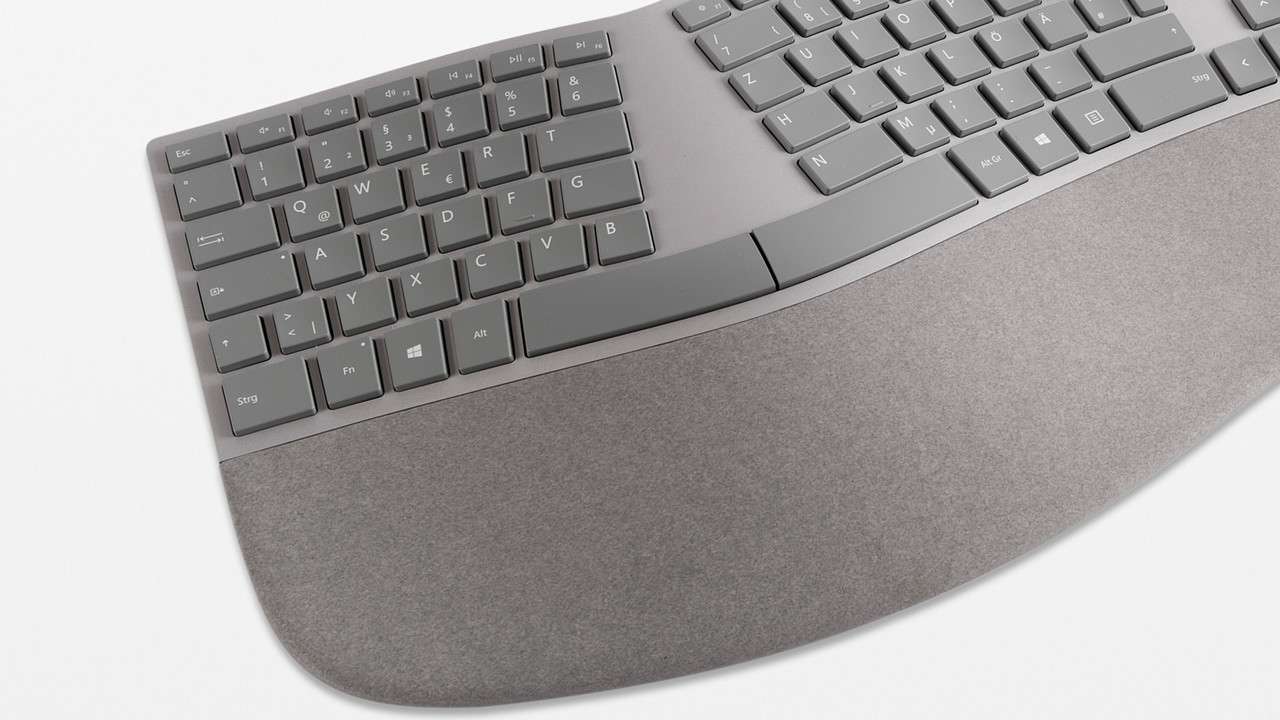 Microsoft: Surface Ergonomic Keyboard ab 10. Februar in Deutschland