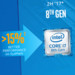 Core i7-8000: Intel verspricht über 15 Prozent mehr Leistung