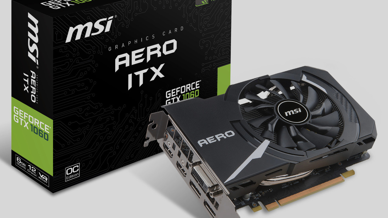 MSI: GeForce GTX 1060 Aero ITX für kompakte Gaming-Rechner