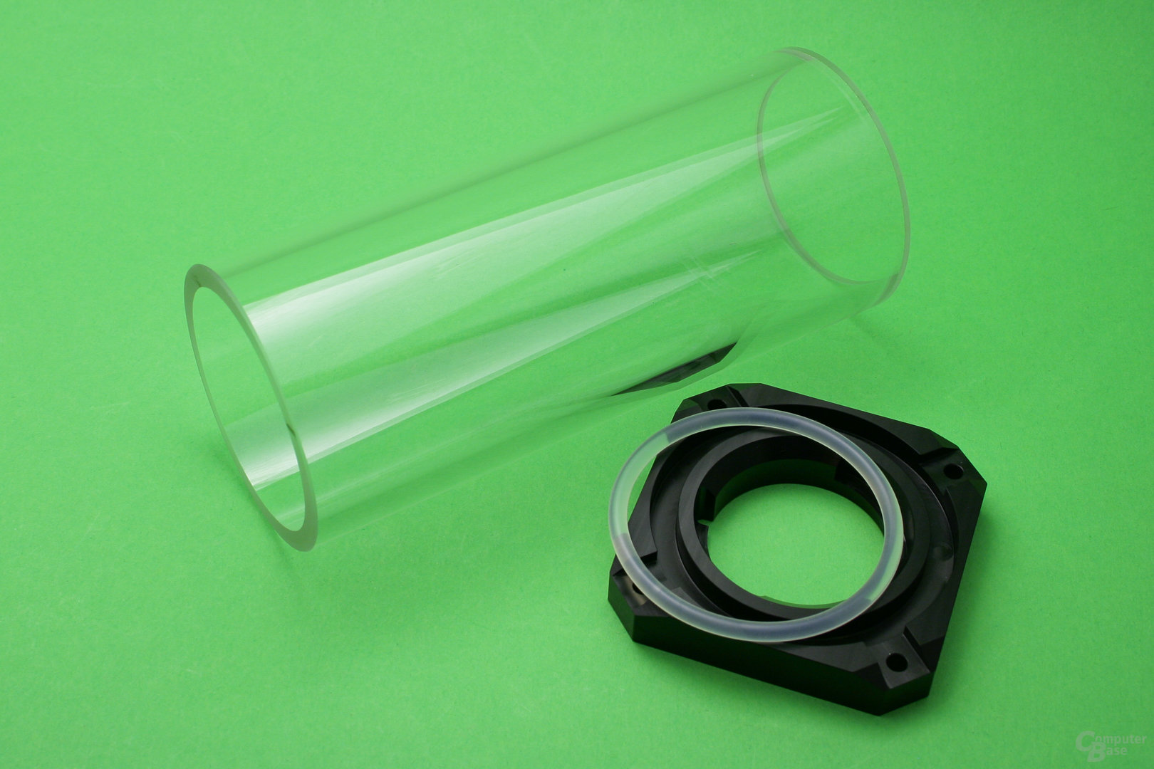 Watercool Heatkiller Tube D5: Glasröhre und Dichtung