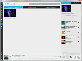 Napster Radio-Funktion: Vorschläge gehen auch mal daneben