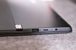 Der Thunderbolt-3-fähige USB-Type-C ist vielseitig einsetzbar