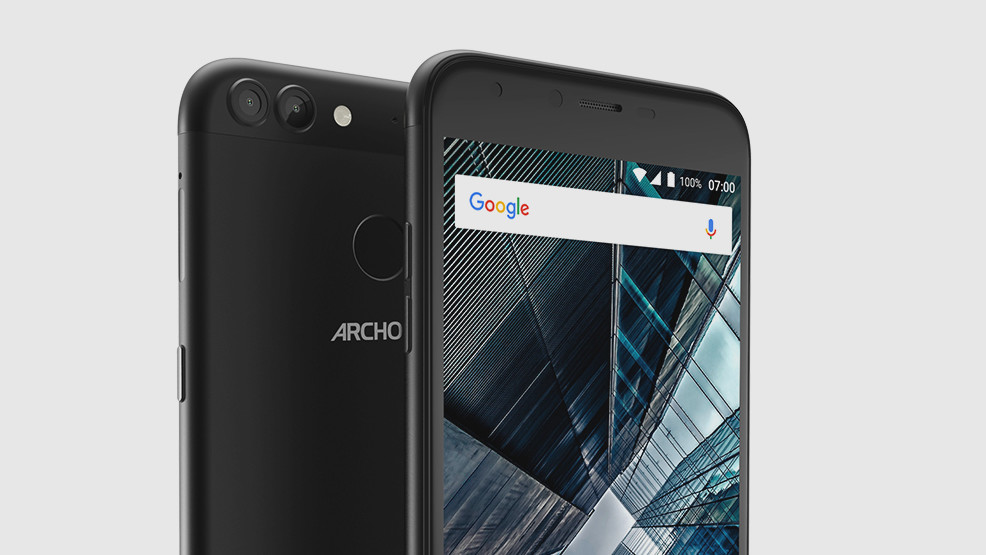Archos 50 & 55 Graphite: USB Typ C, Android 7.0 und Dual-Kamera für wenig Geld