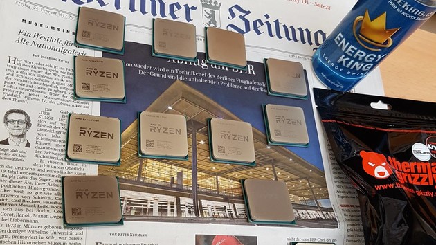 AMD Ryzen: Ware für Auslieferung am 2. März erreicht den Handel