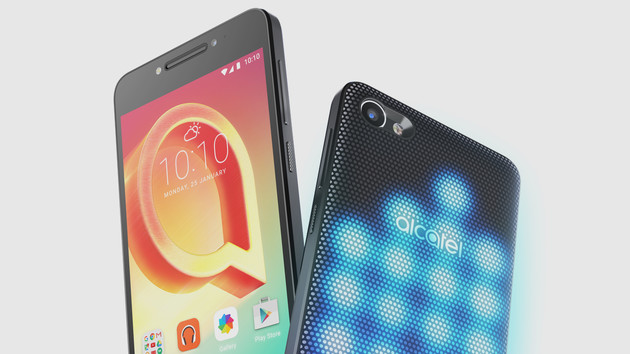 Alcatel A5 LED: Smartphone mit Discobeleuchtung auf der Rückseite