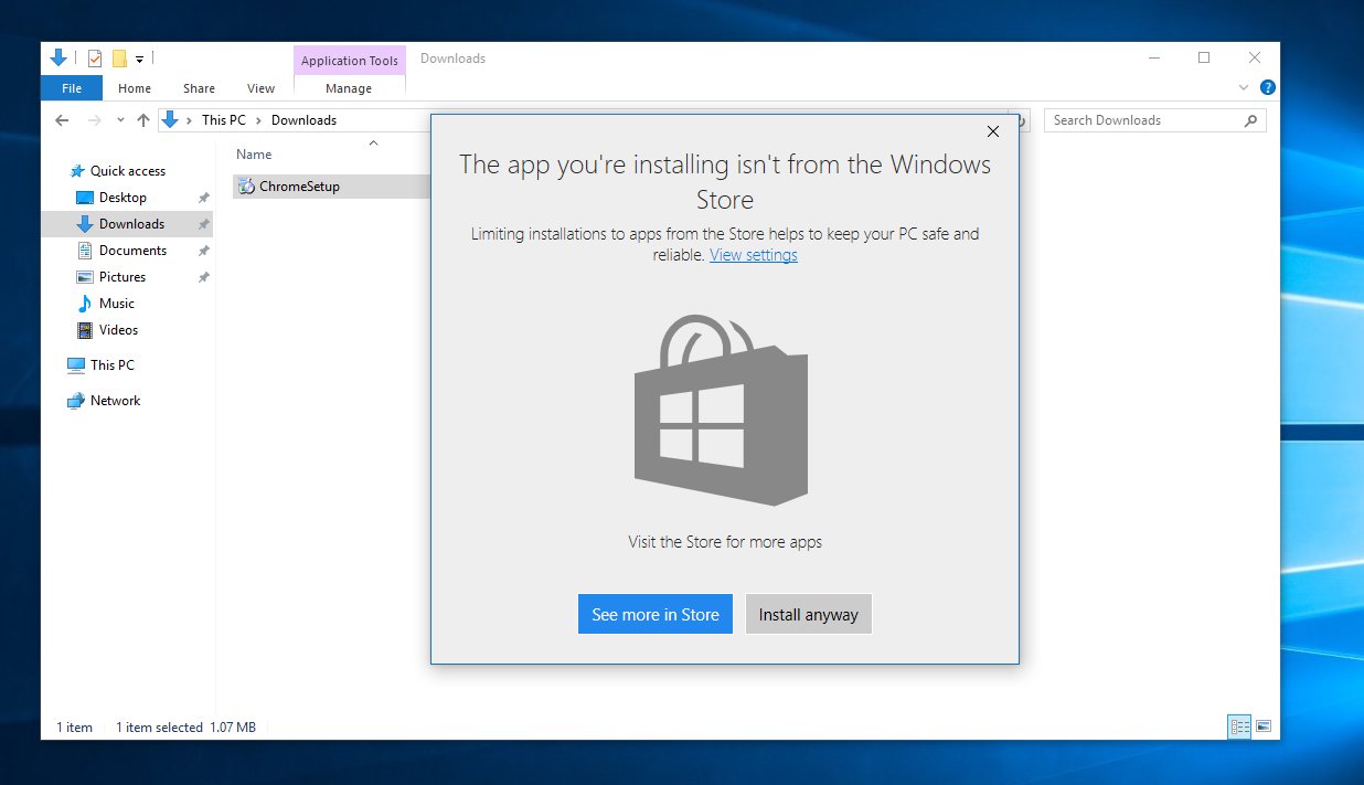 Neues Feature im Windows 10 Build 15042