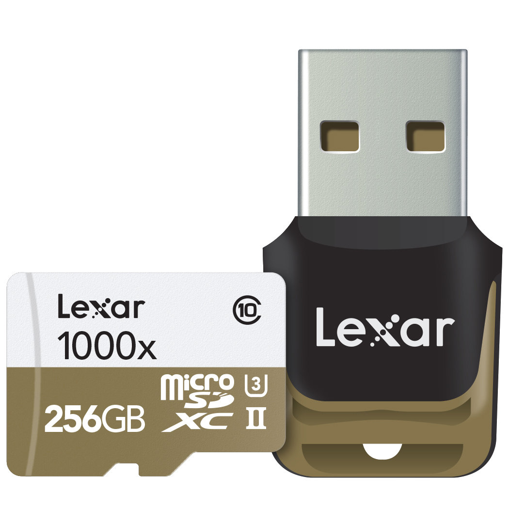 Lexar Professional 1000x microSD mit 256 GB