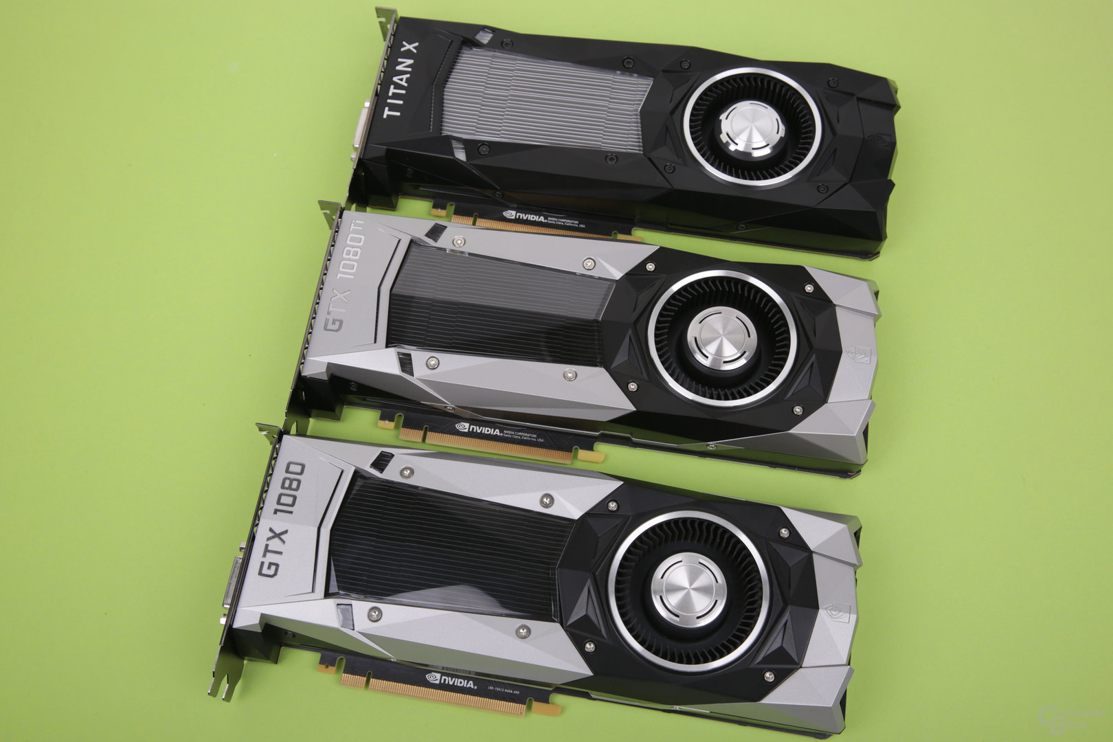 GeForce GTX 1080, GTX 1080 Ti und Titan X im Vergleich