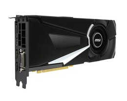 MSI GeForce GTX 1080 Aero (OC): MSI-Version des Nvidia-Referenzkühlers