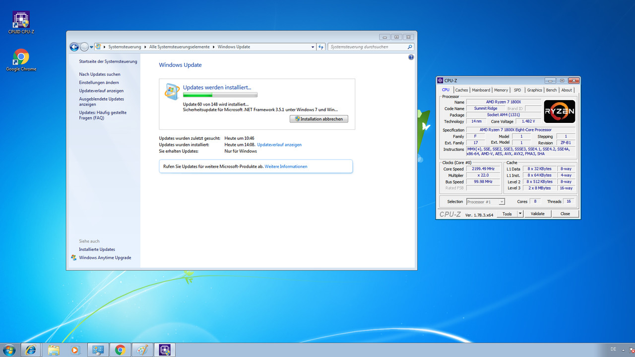 Windows 7 und 8.1: Kaby Lake erhält keine Updates mehr, Ryzen schon