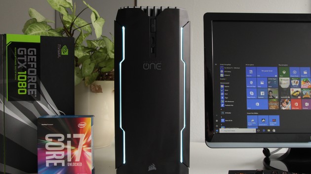 Corsair One Pro im Test: Gaming-PC mit zwei Waküs im Alu-Turm