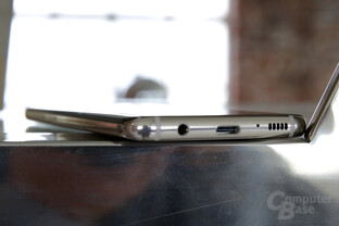 Klinke, USB Typ C und Mono-Lautsprecher