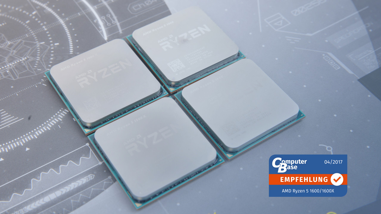 AMD Ryzen 5 1600X, 1600, 1500X & 1400 im Test: Könige der Mittelklasse