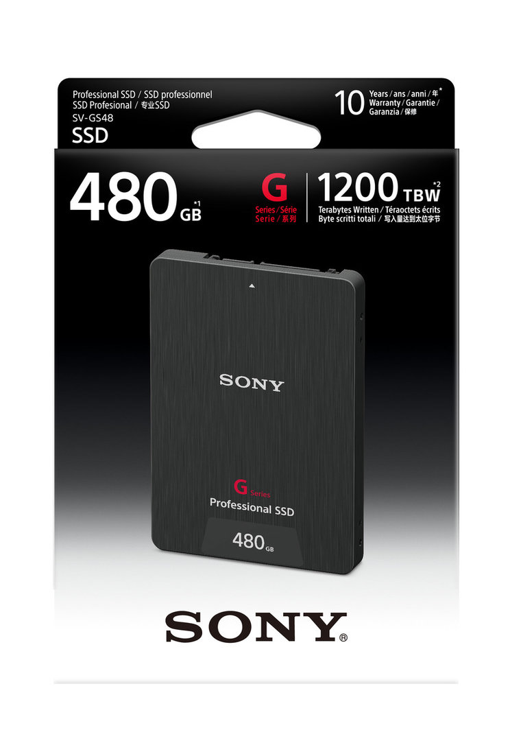 Sony G Series Professional SSD