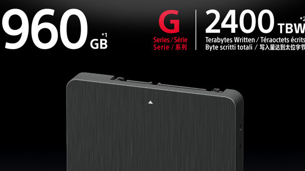 Sony G Series: Ausdauernde SSDs für Profi-Videorekorder