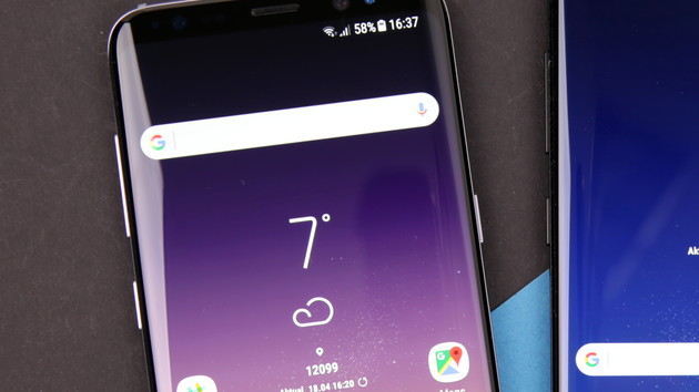 Samsung Galaxy S8 & S8+: Update gegen Rotstich auf dem Display