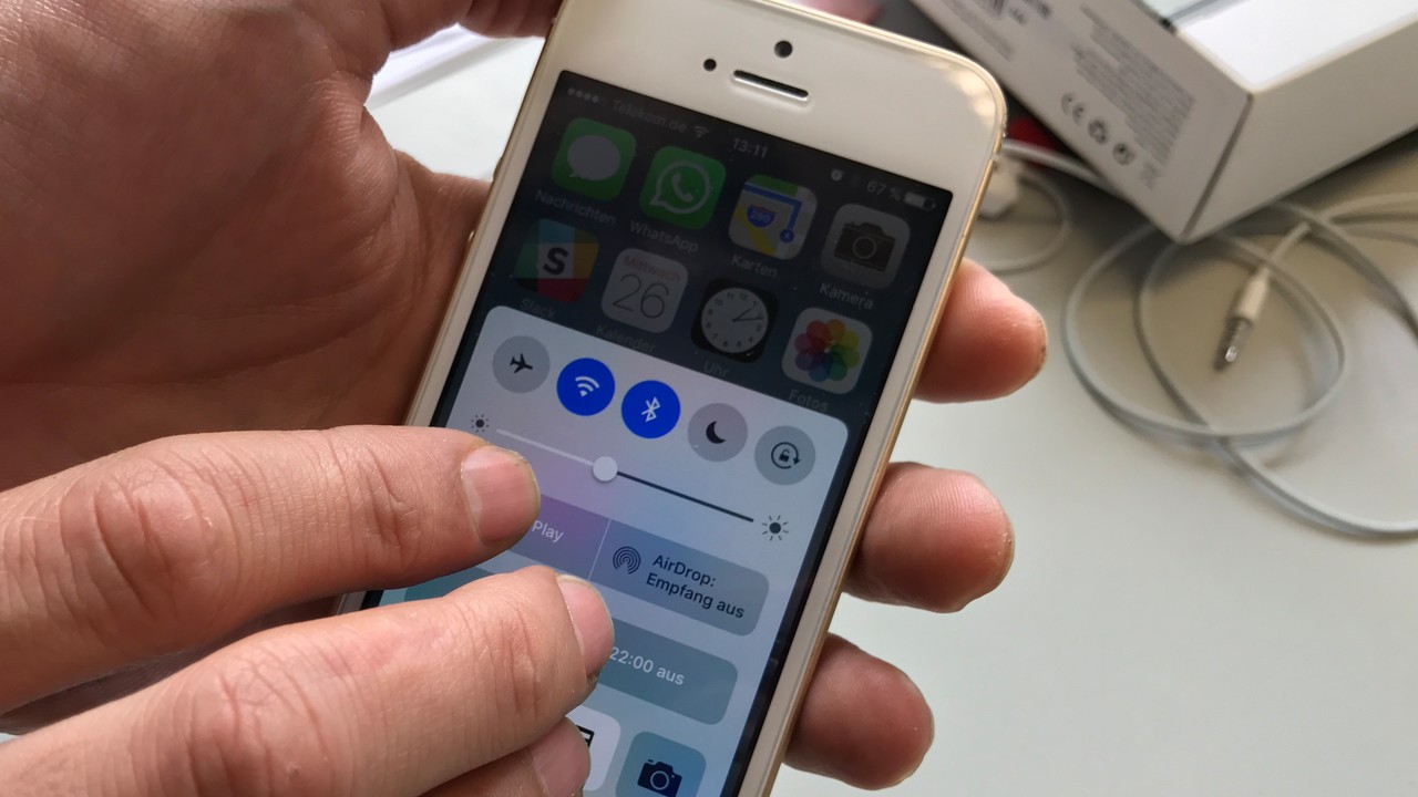 iOS 10: Fehler im Kontrollzentrum sorgt für Abstürze