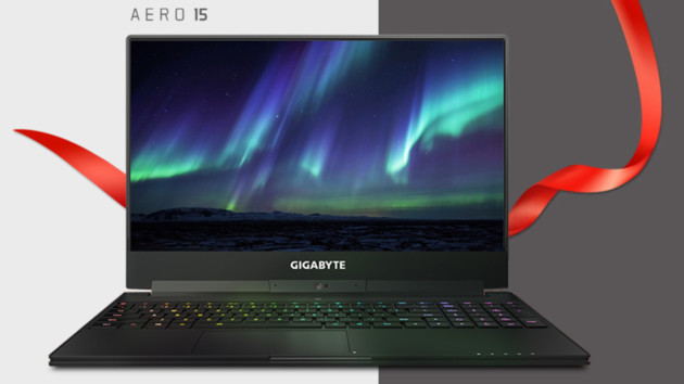 Gigabyte Aero 15: Mobile GeForce GTX 1060, 5-mm-Rahmen und 94-Wh-Akku