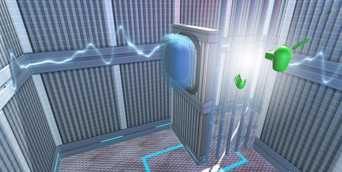 Unter Strom stehende Wände in der virtuellen Zelle