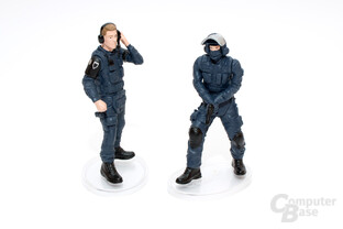 Auch bei den SEK-Beamten lässt sich nur eine Figur bewegen