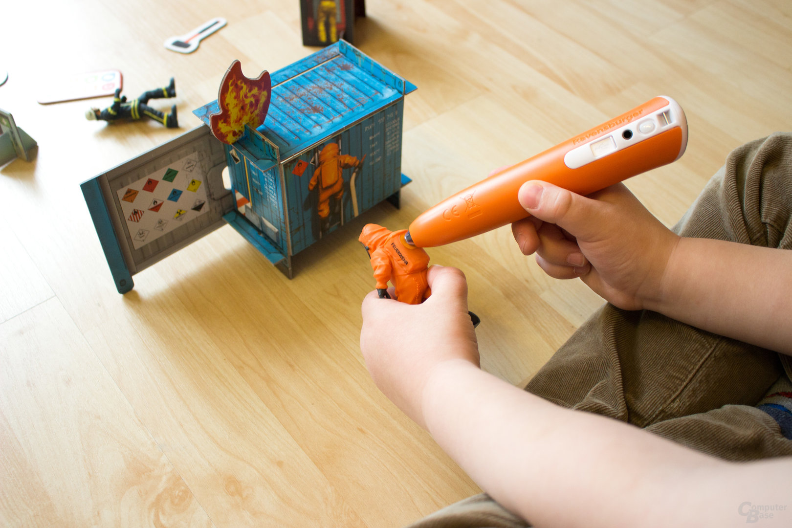 Auch das neue Set ist sehr gut für kleine Kinderhände geeignet