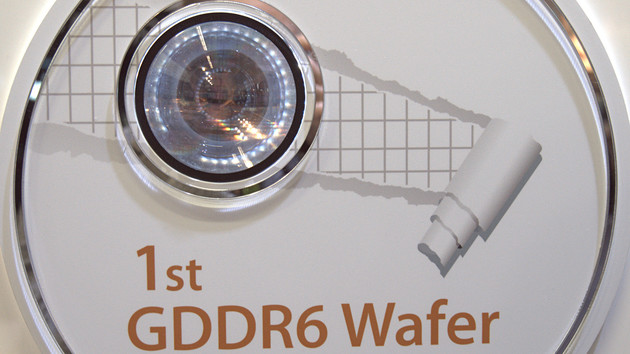 GDDR6: SK Hynix zeigt Grafikspeicher für Nvidias Volta-GPU