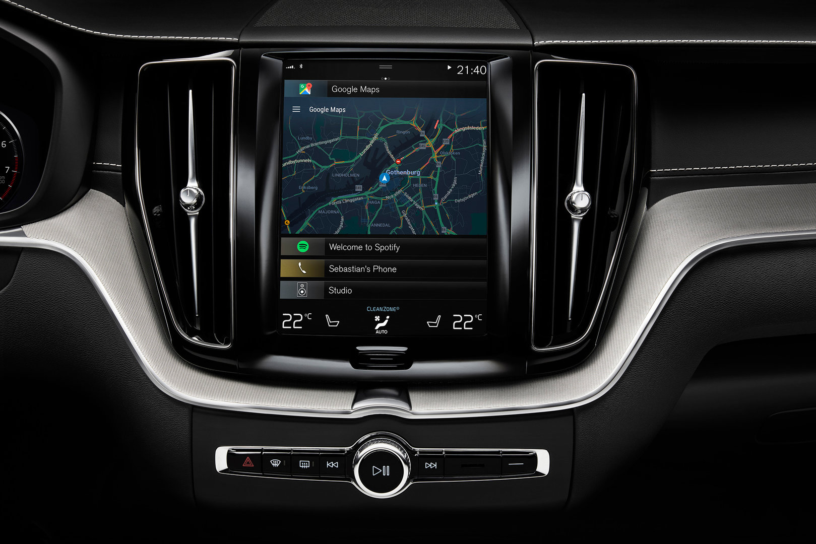 Volvo XC60 mit Android als Betriebssystem