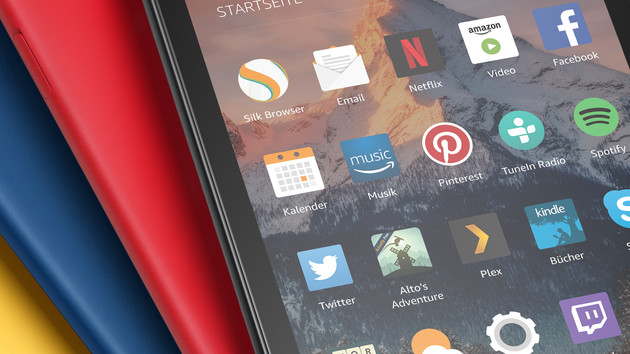 Amazon: Fire 7, HD 8 und Kids Edition mit geringen Änderungen