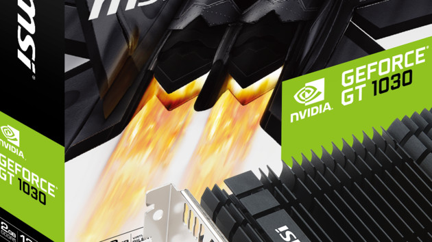 GeForce GT 1030: MSI bringt gleich sechs Modelle im Einsteigermarkt