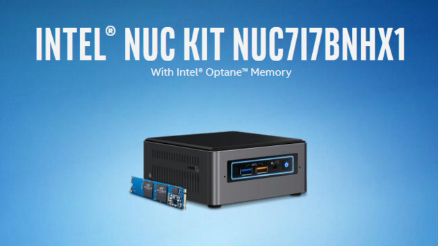 Intel NUC: Optane Memory im Bundle belegt einzigen M.2-Platz