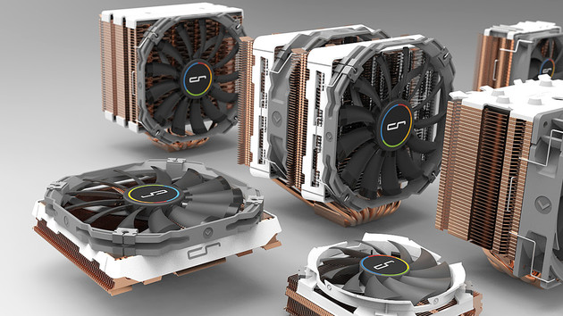 Cryorig R5 & CU: Ein schmaler Alu-Turm und viele Kupferkühler