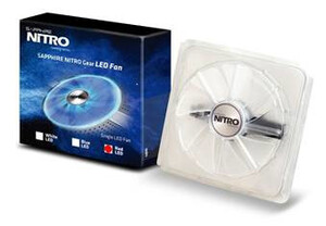 Sapphire Nitro Gear – transparente 95-mm-Lüfter in drei Farbvarianten optional erhältlich