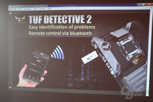 TUF Detective 2: Problemsuche und Fernbedienung via Bluetooth und App