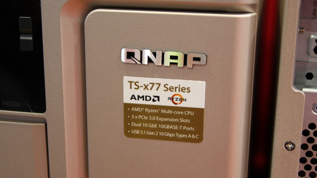 QNAP TS-x77: AMD Ryzen 7 kommt ins NAS