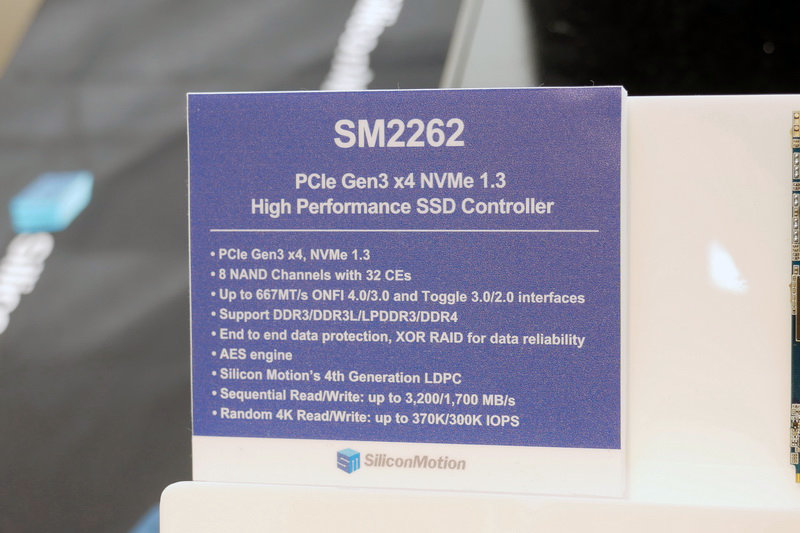Spezifikationen des SM2262