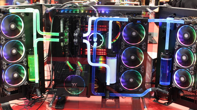 Thermaltake: RGB-Produkte machen den Rechner zur „Disco“
