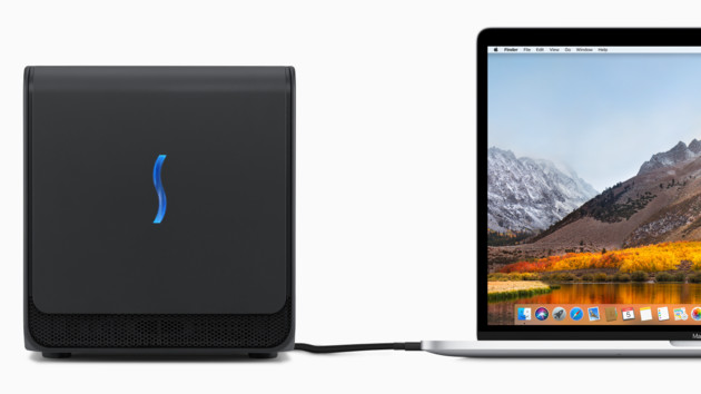 Apple: eGPU-Unterstützung ab Herbst, Hardware im Frühjahr
