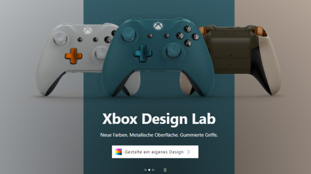 Design Lab: Xbox-One-Controller selbst gestalten