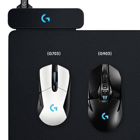Logitech Powerplay mit G703 und G903 Lightspeed