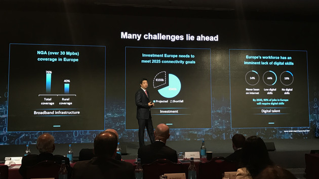 Huawei Innovation Day: Europa soll Milliarden mehr in Gigabit-Netze investieren